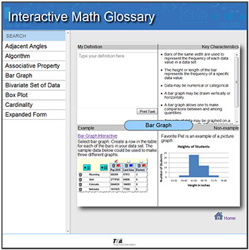 Interactive Math Glossary Logo